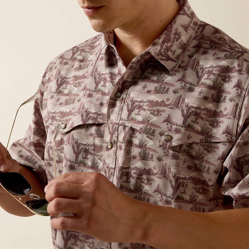 Printed VentTEK Western Yoke Classic Fit Snap Shirt
