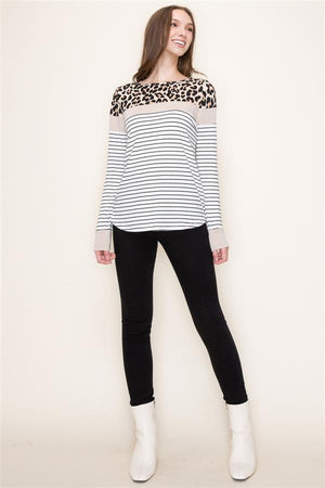 Adele Long Sleeve Knit Top
