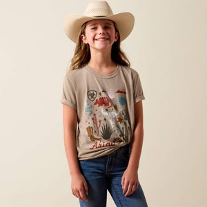 Ariat Girls Western Collage T-Shirt