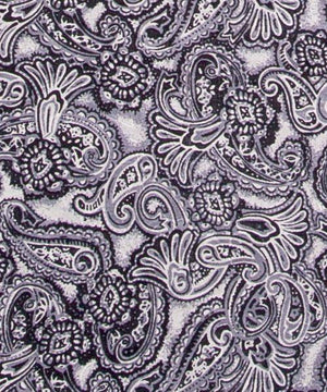 100% Silk Skinny Paisley Scarf