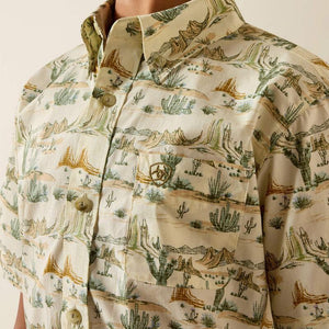 Ariat Boys Sable Shirt Scenic Print