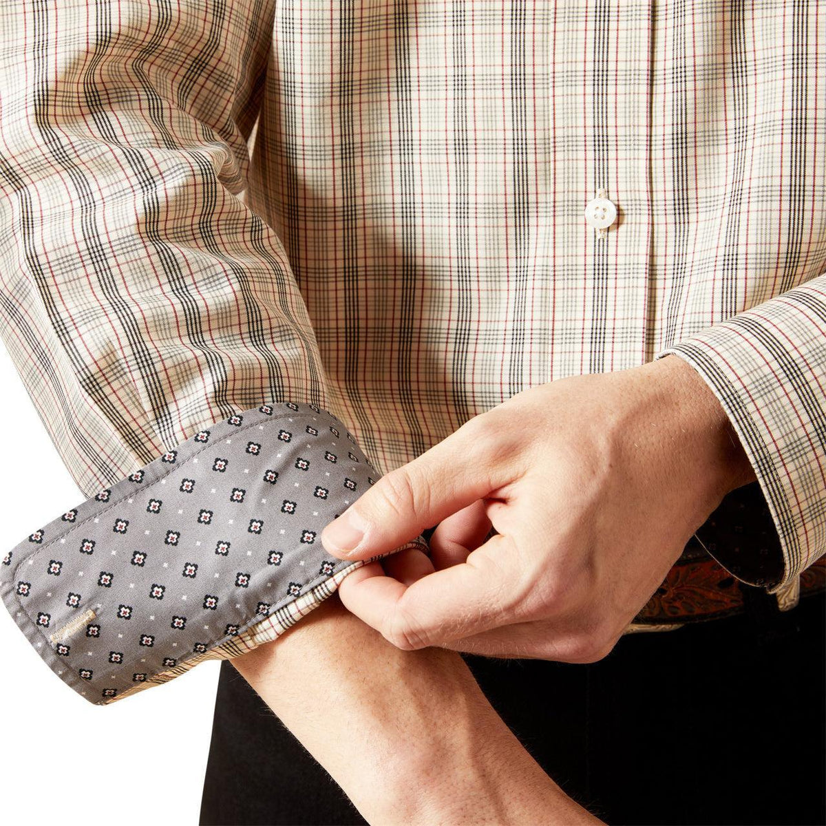 Mens Wrinkle Free Alam Classic Fit Shirt