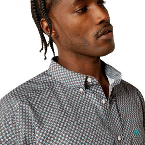 MENS Ariat Wrinkle Free Caleb Classic Fit Shirt