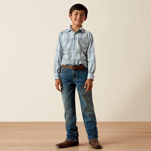 Ariat Boys Retro Heath Snap Shirt