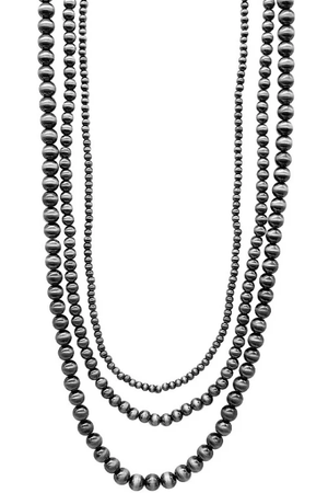 WESTERN MULTI STAND NAVAJO PEARL NECKLACE