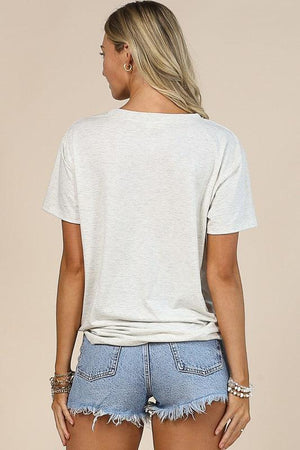 Salma Wild West Cowboy Graphic Short Sleeve T-Shirt