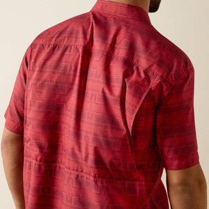 Mens Ariat Printed VentTEK Outbound Classic Fit Shirt