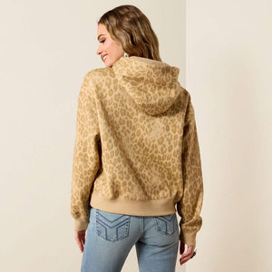 Womens Ariat Faded Leopard Essential Hoodie