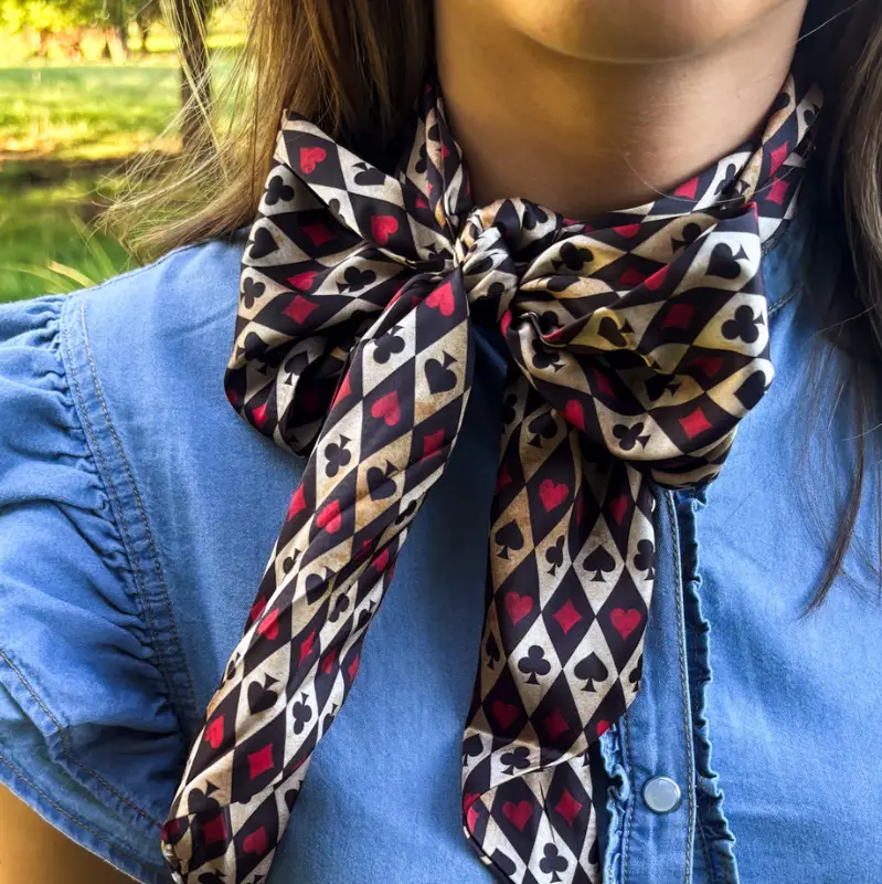 Wild Card Latigo Scarf
