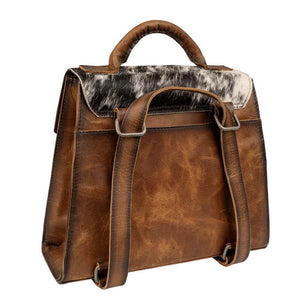 VAQUERO COWHIDE REMI CONVERTIBLE BACKPACK/CROSSBODY