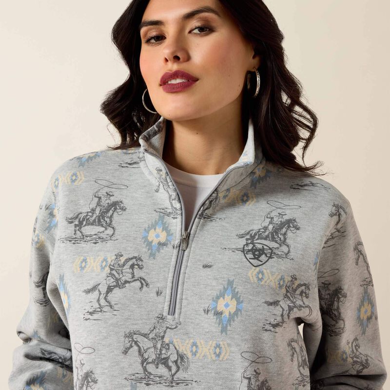 Ariat Sapphire 1/2 Zip Sweatshirt