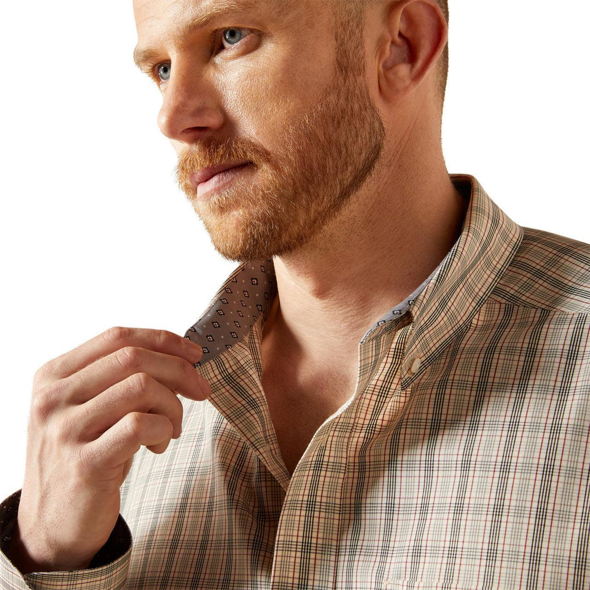 Mens Wrinkle Free Alam Classic Fit Shirt