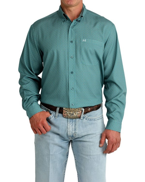 Men’s Teal Long Sleeve Arenaflex Shirt
