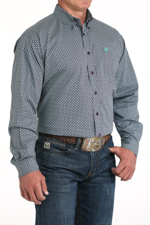 Cinch Men’s Long Sleeve Classic Print