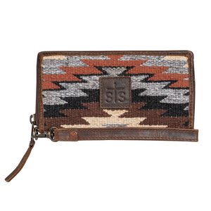 Guadalupe Serape Bifold Wallet/Wristlet