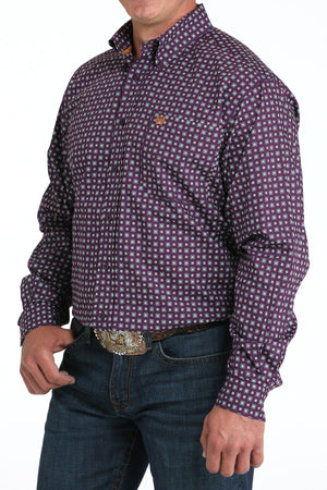 Cinch Men’s Long Sleeve Classic Print