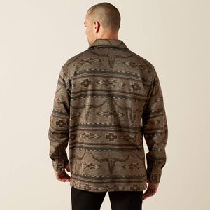 Mens Ariat Caldwell Printed Shirt Jacket
