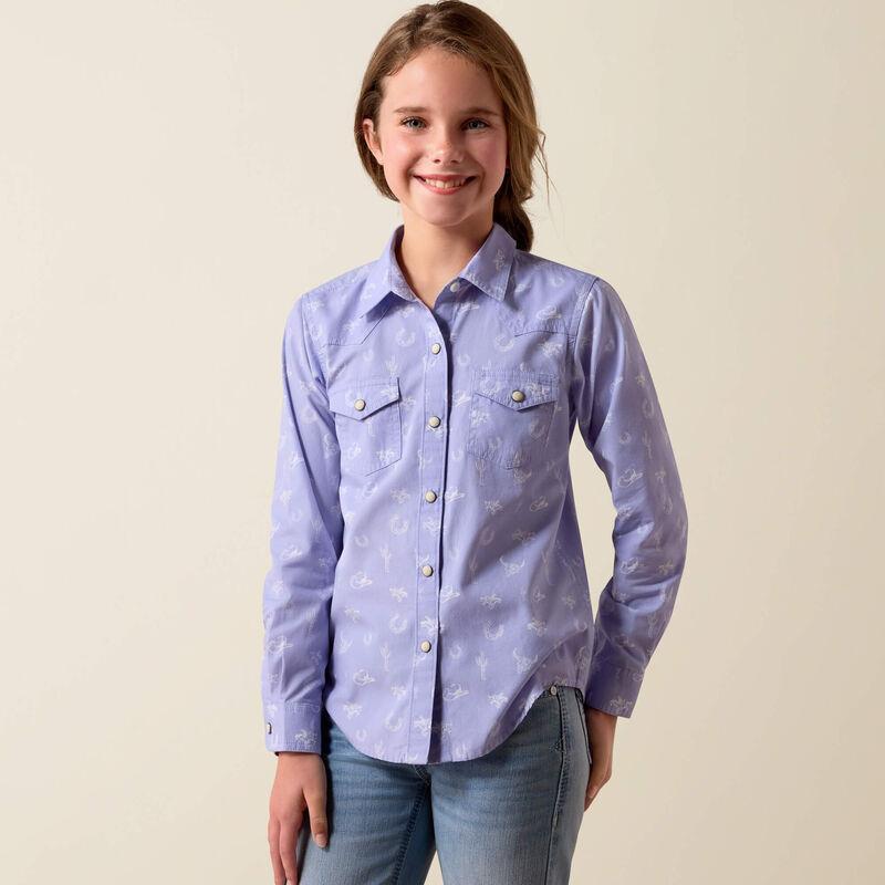 Ariat Girls Western Motifs Shirt