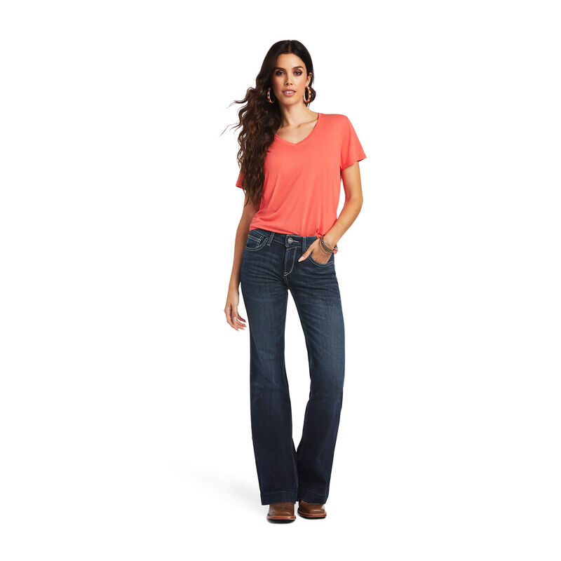 Trouser Perfect Rise Aisha Wide Leg Jean Ariat