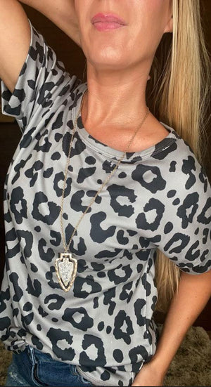 Kaylee Animal Print Shirt