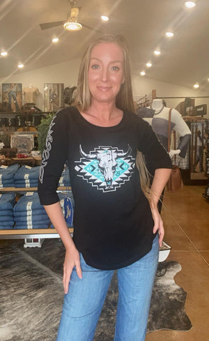 Panhandle Slim Women's Raglan Tee