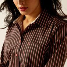 Kirby Mahogany Stripe Shirt