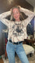 Tie-Dye Graphic Pullover