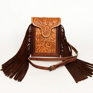 American Darling hand weaved woolen saddle blanket card holder crossbody