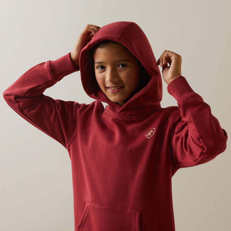 THE REAL HOODIE RED