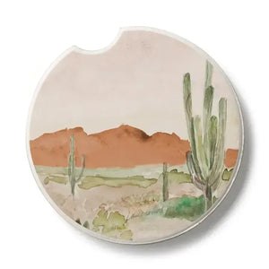 Absorbent Stone Car Coaster