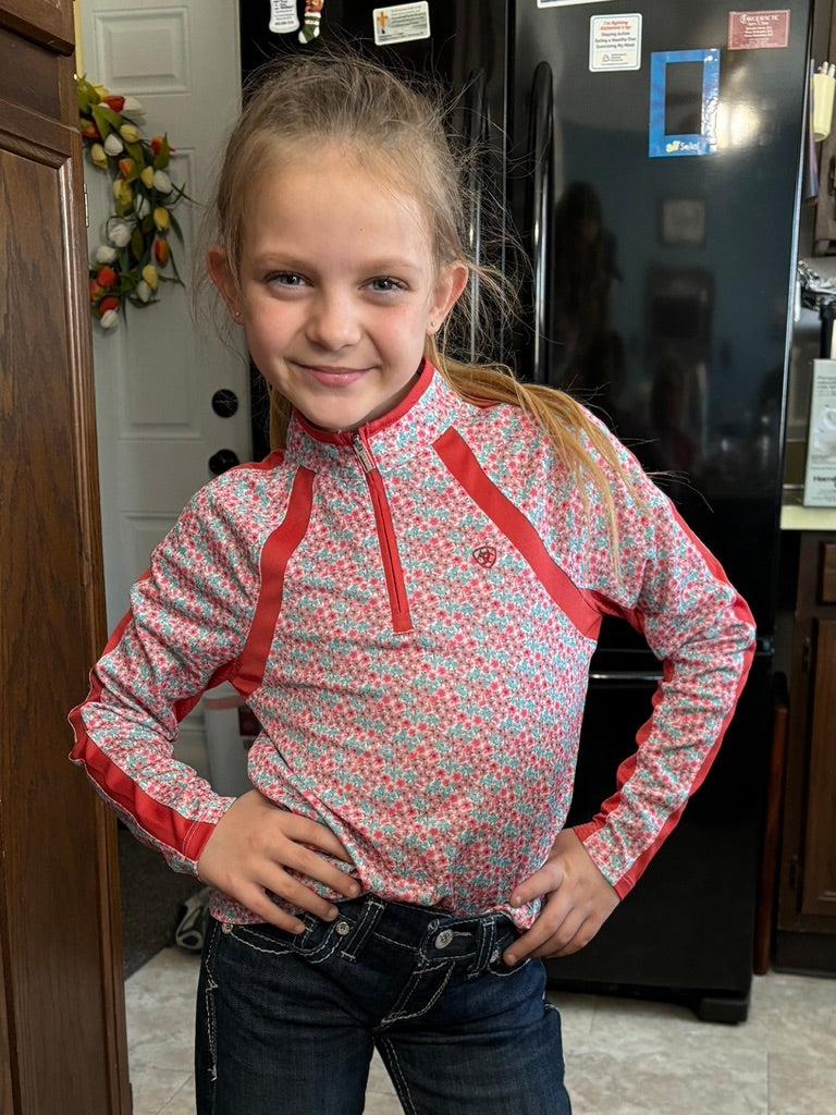 GIRLS Sunstopper 3.0 1/4 Zip Baselayer