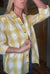 Billie Jean Long Sleeve Cactus Plaid Shirt