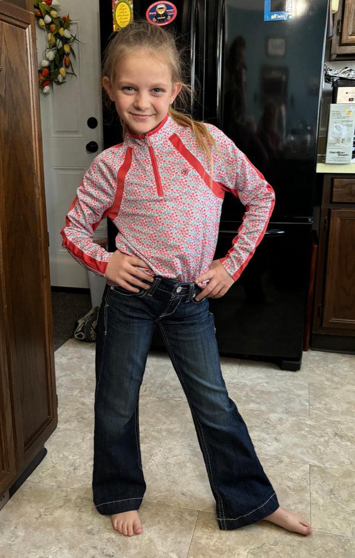 GIRLS Sunstopper 3.0 1/4 Zip Baselayer