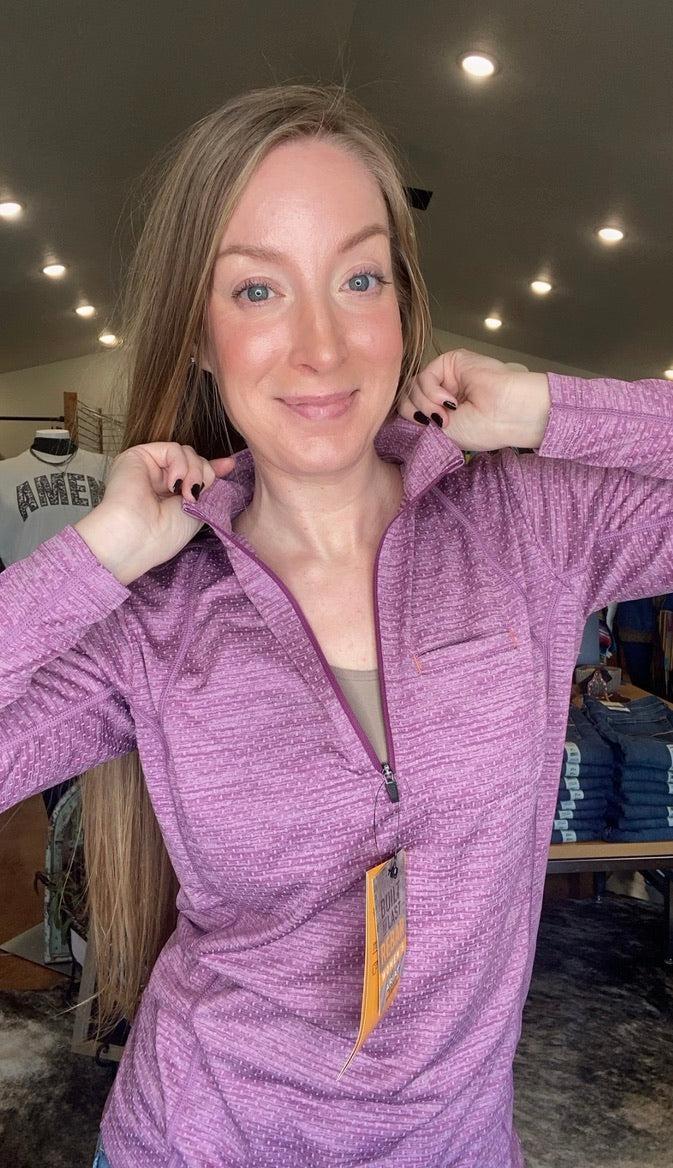 Rebar Evolution 1/2 Zip Top