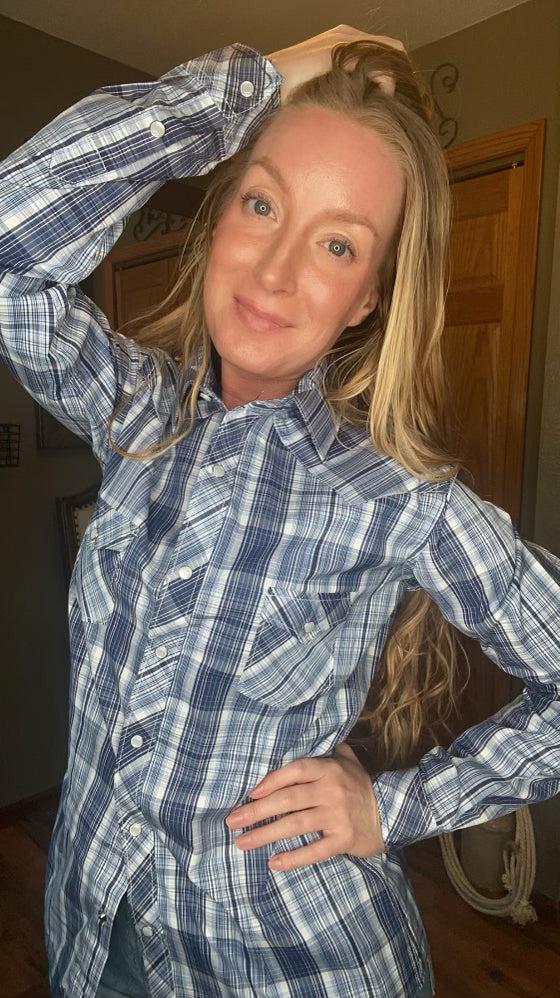 Gabby Long Sleeve Snap Shirt