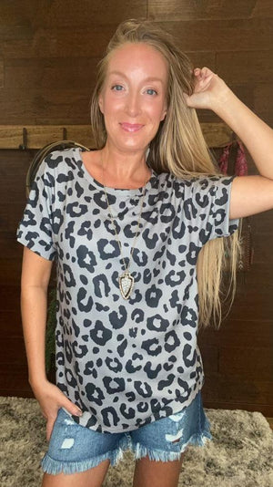 Kaylee Animal Print Shirt