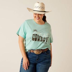 CURVY Ariat Cowboy T-Shirt