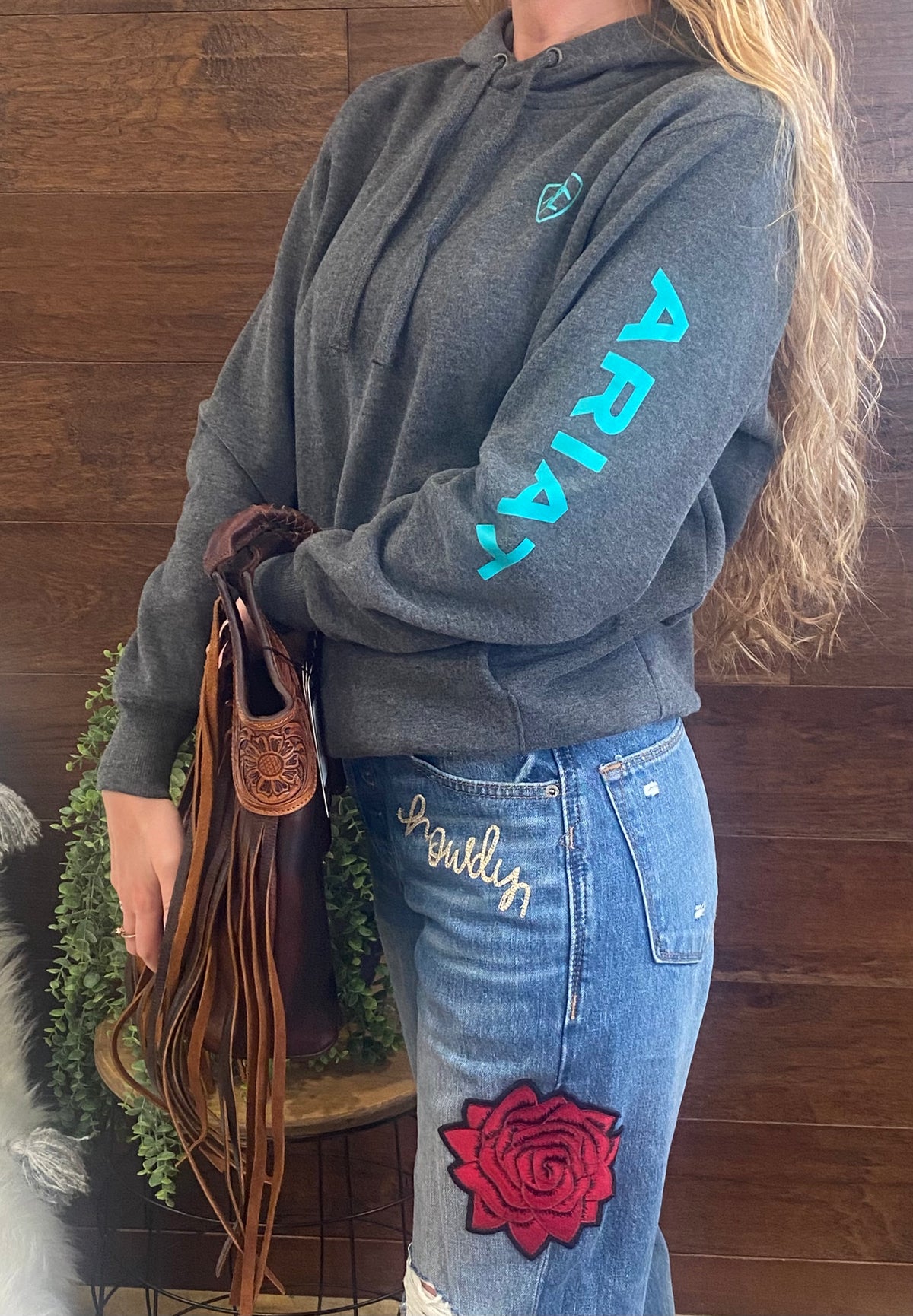 ULTRA HIGH RISE RODEO QUINCY TOMBOY STRAIGHT PANT