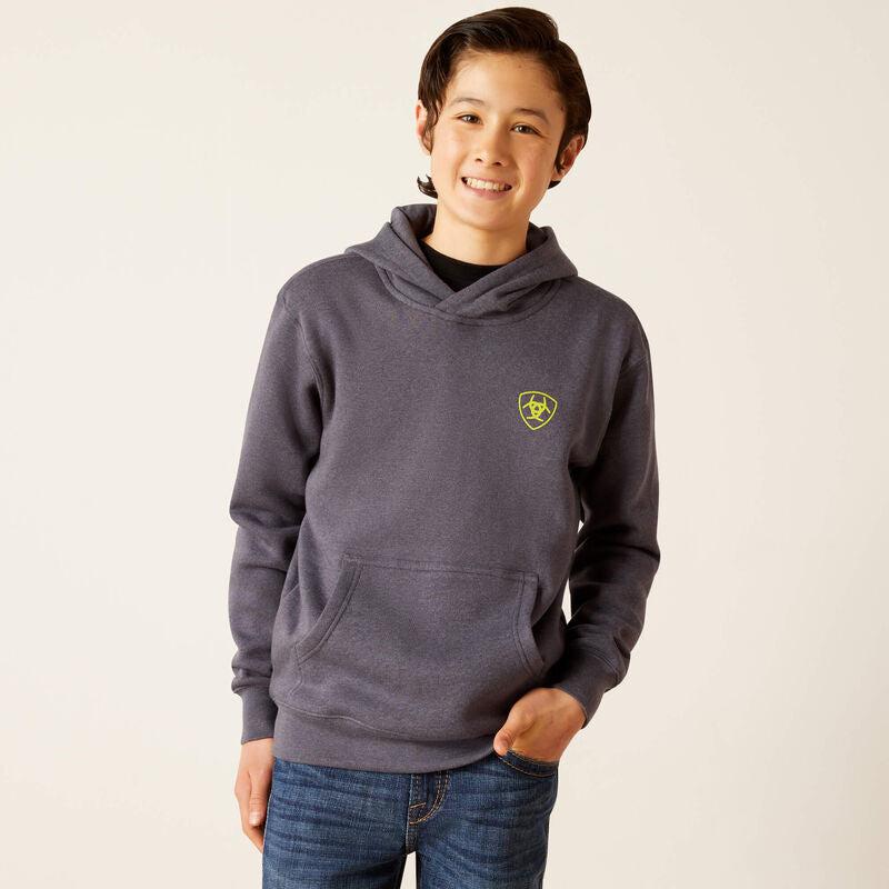 Ariat Boys Gradient Badge Hoodie