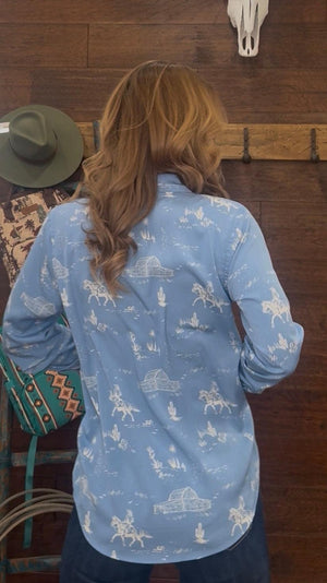 Ariat Homestyle Ranch Scape Shirt
