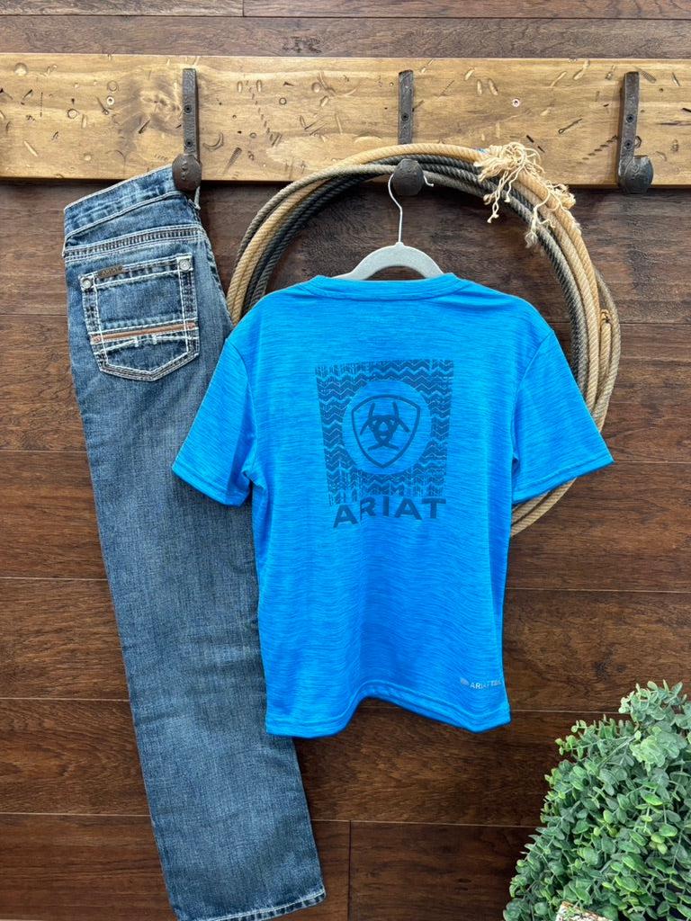Boys Charger Ariat SW Shield T-Shirt