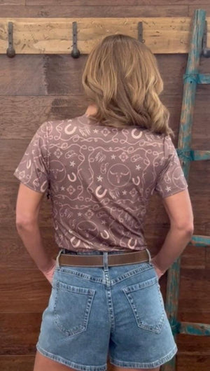 Rope Print Tee