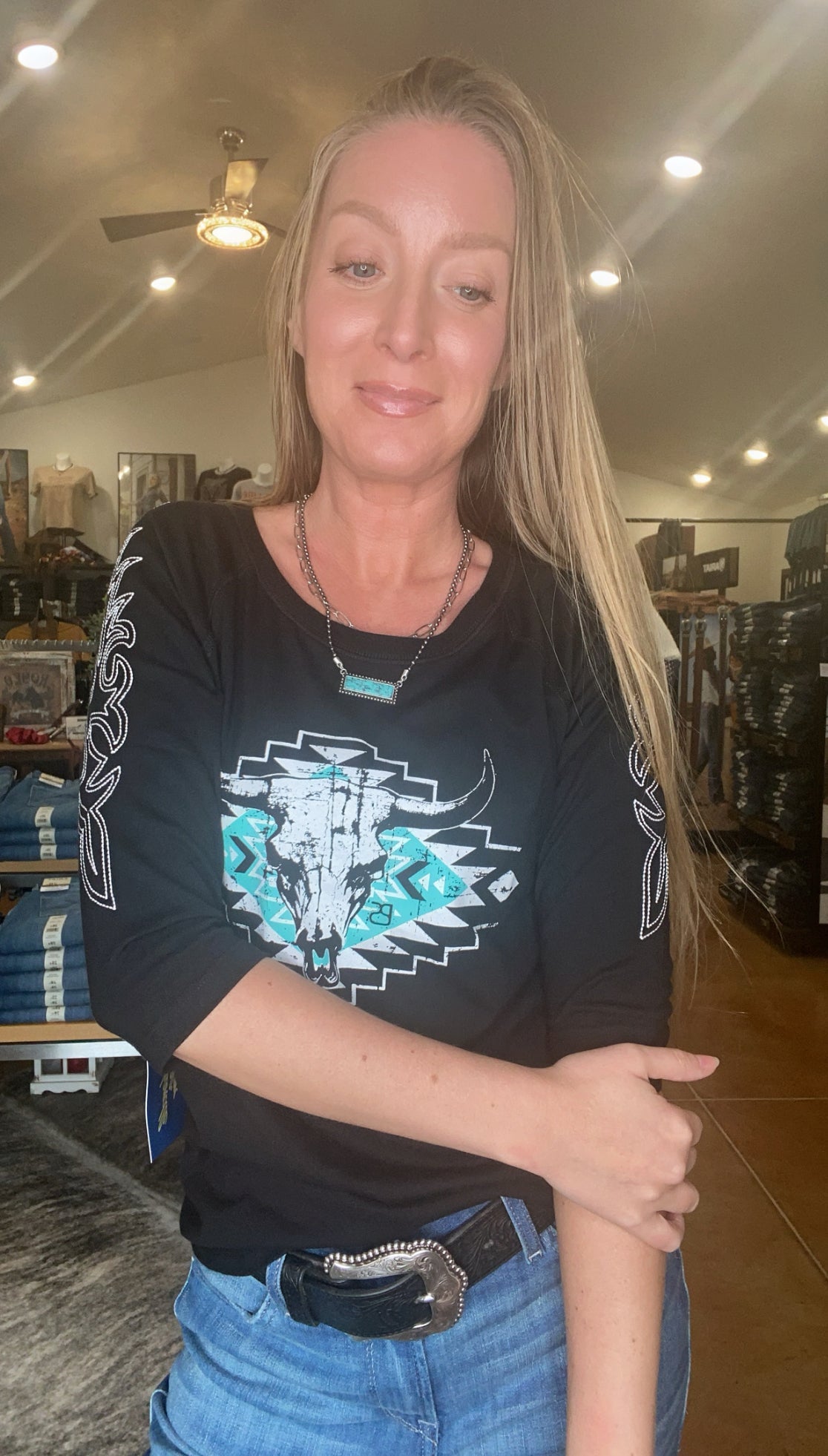 Panhandle Slim Women's Raglan Tee