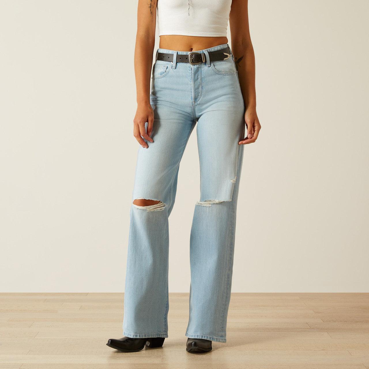 Ultra High Rise Tomboy Wide Leg Jeans