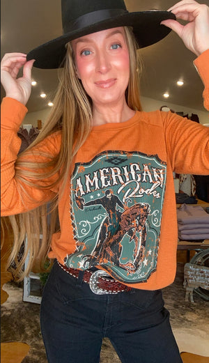 American Rodeo Graphic Sweatshirt