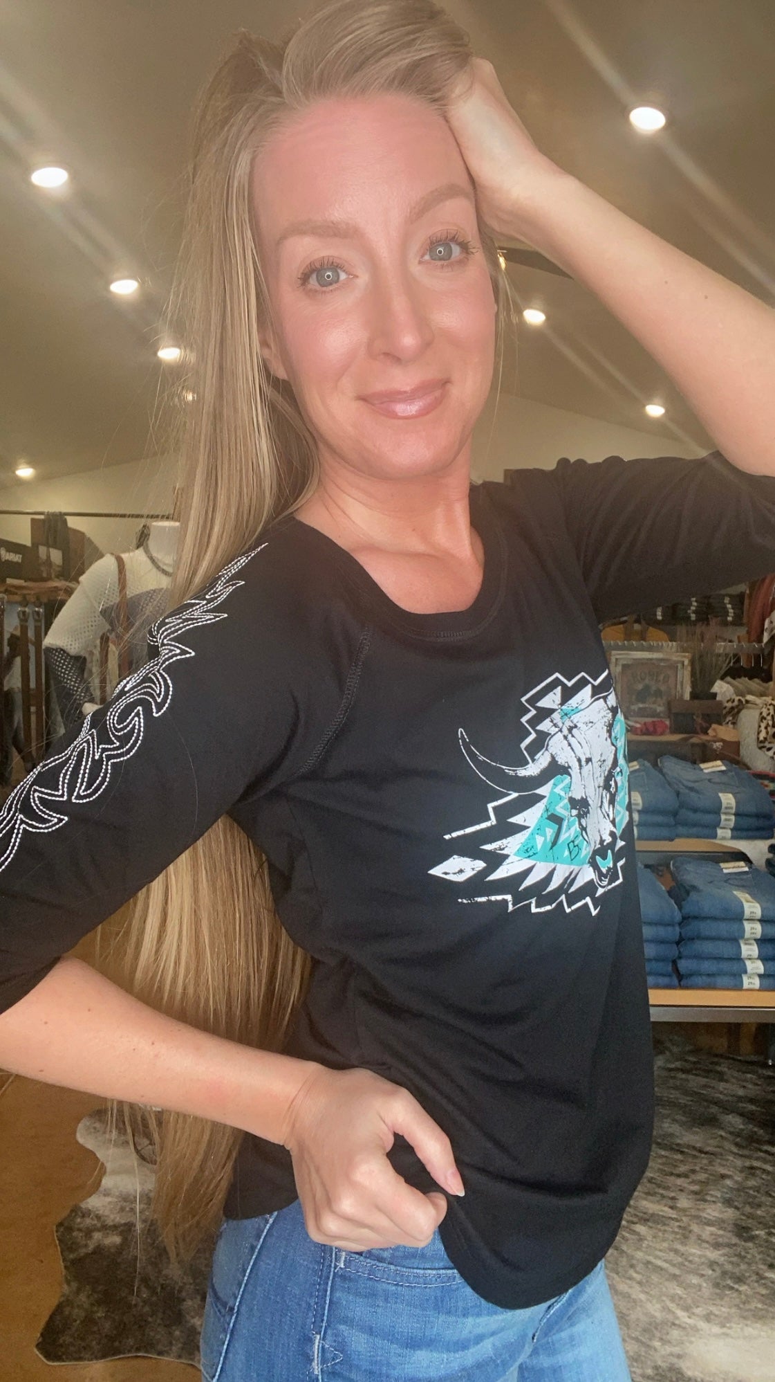 Panhandle Slim Women's Raglan Tee