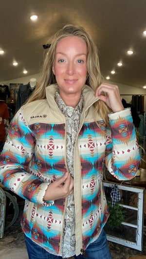 SERRANO SOUTHWEST PRINT CRIUS JACKET