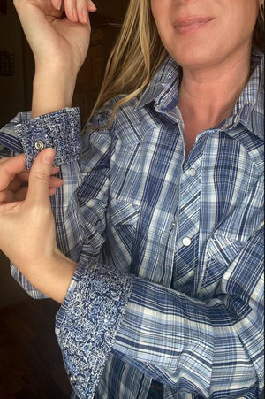 Gabby Long Sleeve Snap Shirt