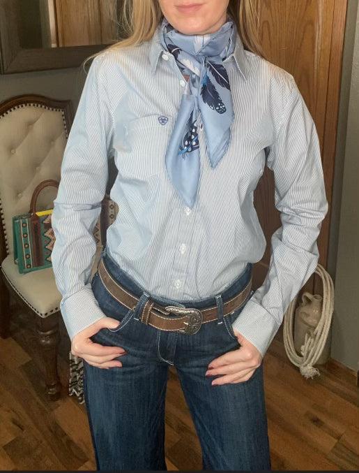 TRUE BLUE Kirby Stretch Shirt