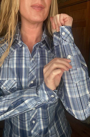 Gabby Long Sleeve Snap Shirt